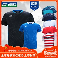 2018 mới chính hãng cầu lông Yonex mặc quần áo nam thi đấu YY nữ tay ngắn 10238EX / 10274EX lưới đánh cầu lông