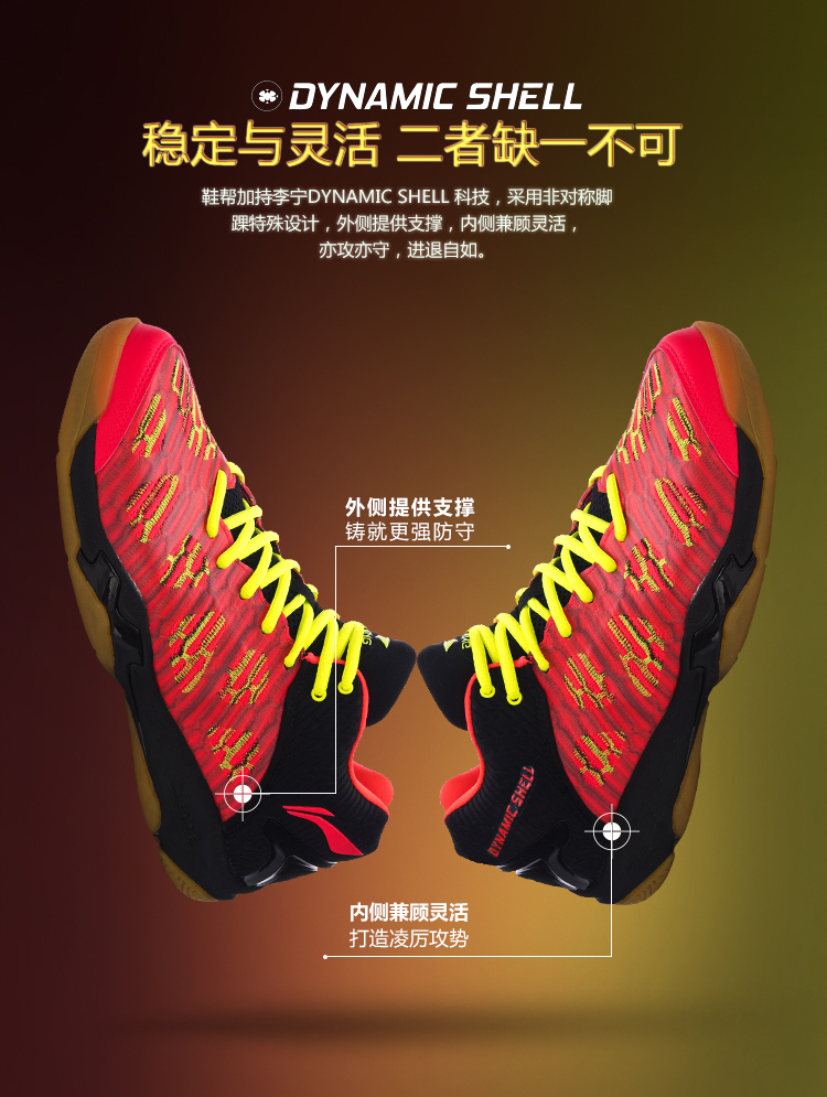 2018 mới chính hãng giày cầu lông Li Ning giày nam hấp thụ sốc mang giày thể thao chuyên nghiệp flamingo AYAM011 giày sneaker nữ hot trend 2021