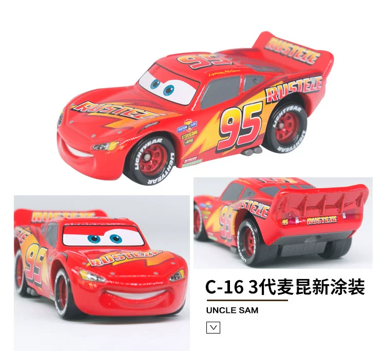 Nhật Bản Domeka Racing Story 3 Bộ đồ chơi xe hợp kim Lightning McQueen Maikun Die King King - Chế độ tĩnh