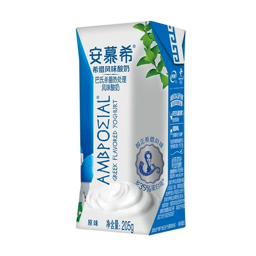 伊利 Musi Yogurt Original 205G*16 коробок подарочной коробки установленная температурная ферментация для завтрака молоко молоко