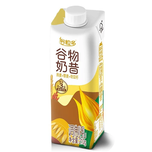 伊利 Multi -Grain Milkshake 210G*12 Бутылок с регулировкой молоко