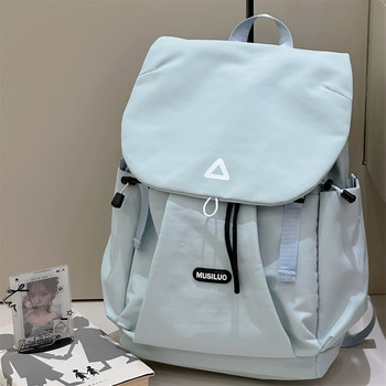 Big Orange Cat Backpack Women's Outdoor Waterproof Large Capacity Travel Computer Backpack Student Sports Travel Lightweight School Bag