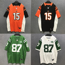 Hip hop hip hop hiphop jersey Mens and womens football clothes T-shirt top loose hip-hop short-sleeved baseball suit