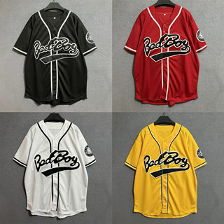 欧美棒球服外衫短袖T恤街舞原宿ulzzang街头风BF男女嘻哈球衣外套