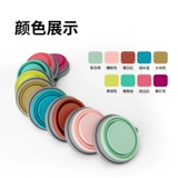 Силиконовый портативный ополаскиватель для рта для путешествий для кемпинга, широкое горлышко