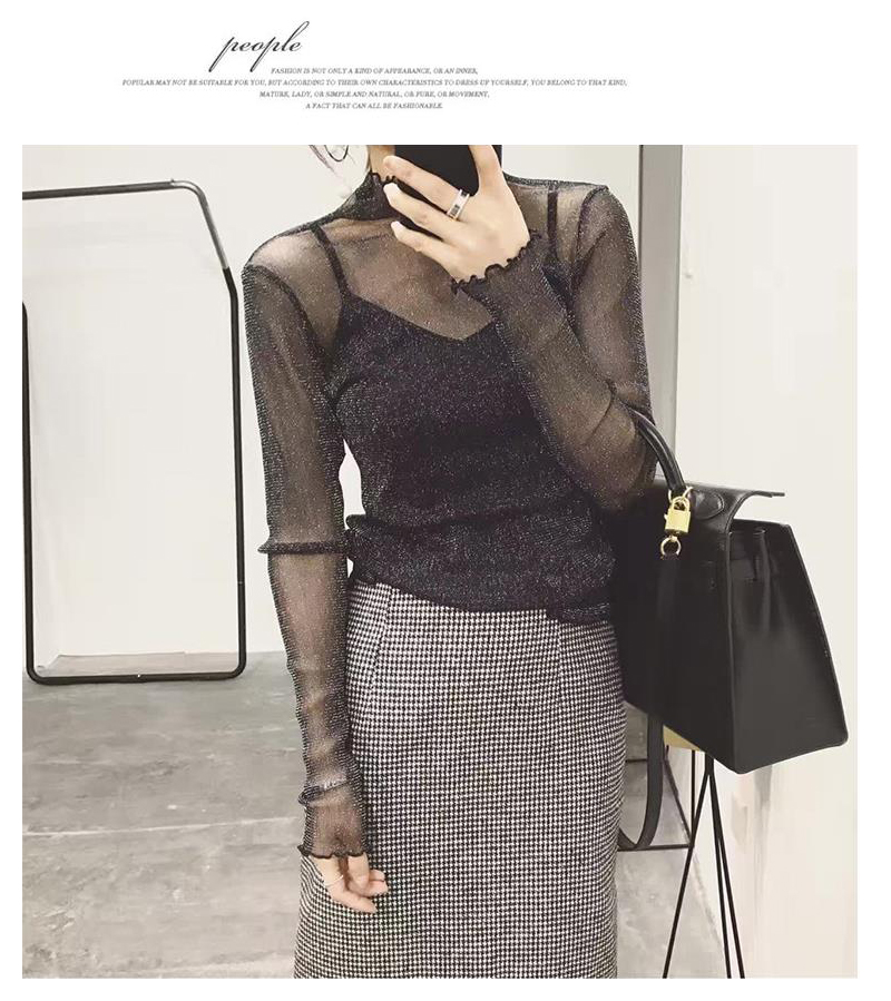 Mùa thu và mùa đông nhung yếm nữ bên trong áo nhung vàng nền đen Hồng Kông hương vị vest sang trọng retro áo ba lỗ