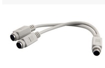 ps2 extension cord one point two keyboard mouse extension cord round head 6C 1 turn keyboard mouse mother interface cable