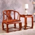 Wang Carpenter Palace Ghế Sofa Rosewood Hedgekey Rosewood Mới Trung Quốc Redwood Sofa Phòng khách kết hợp nội thất - Bộ đồ nội thất