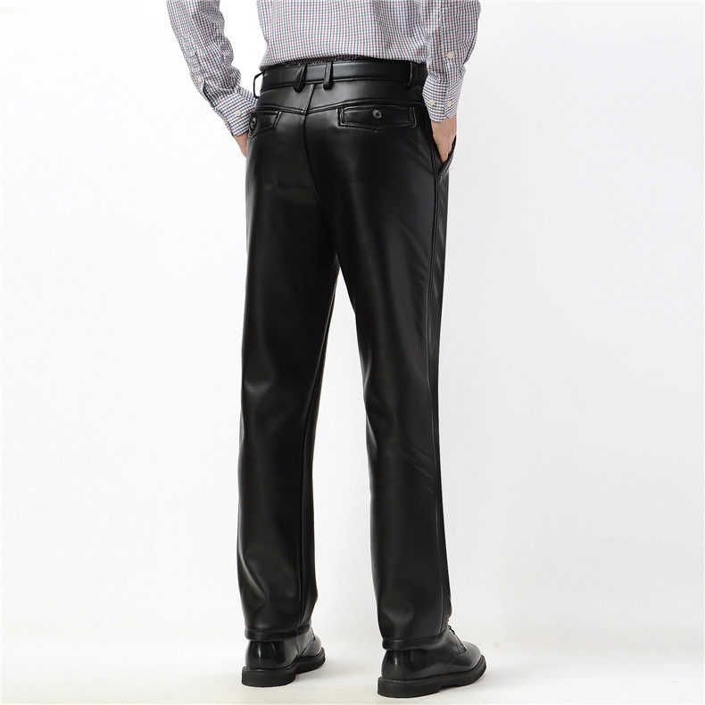Pantalon cuir homme en vrac PU pour hiver - Ref 1480374 Image 16