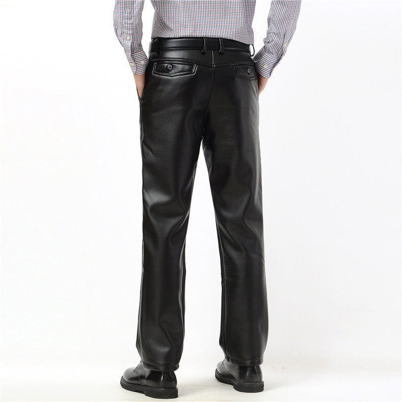 Pantalon cuir homme en vrac PU pour hiver - Ref 1480374 Image 14