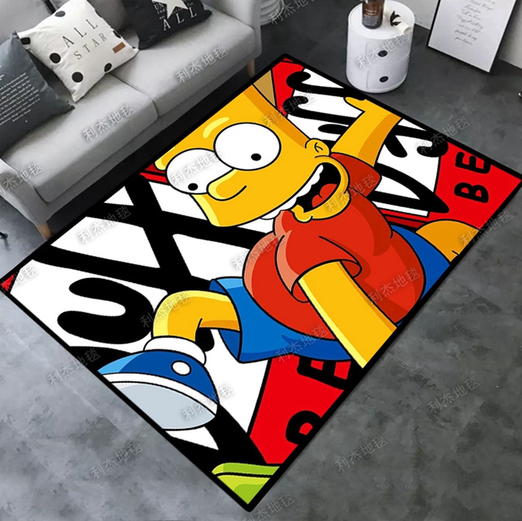 Tide thương hiệu kaws phòng khách thảm phòng ngủ đầy đủ chăn đầu giường nhà mat cloakroom mat có thể được tùy chỉnh - Thảm thảm lông cừu