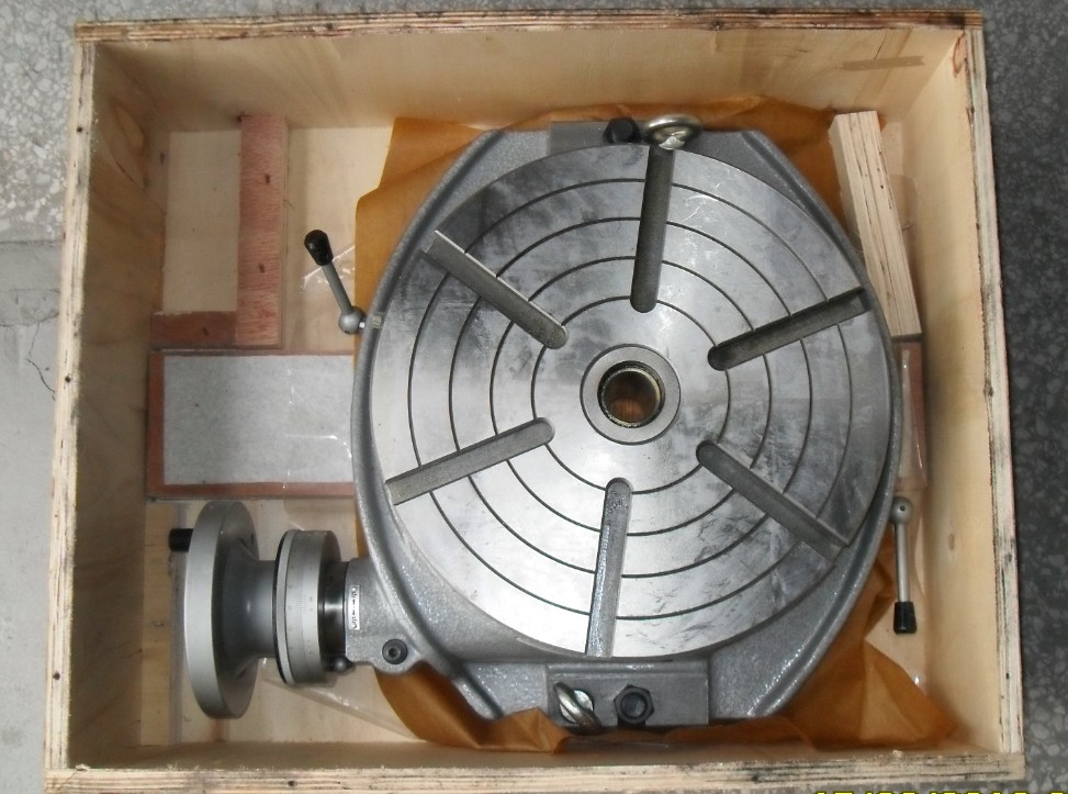 Yantai Global Rotating Worktable TS 320A Horizontal Rotating Table Manual Precision Dimension Disk