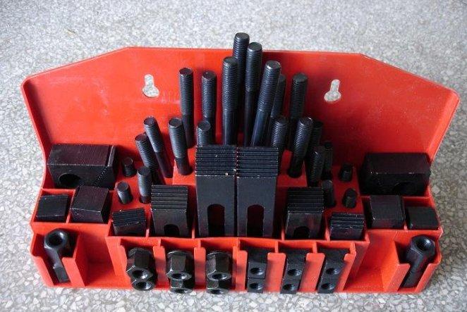 Combined pressure plate 58 piece combined pressure plate M16 universal fixture set milling machine iron screw