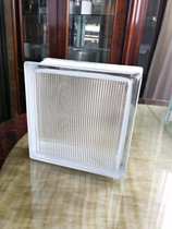 Light pattern glass brick 190*190*80 background partition translucent opaque package broken bathroom partition wall