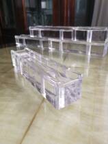 Super white open pore solid glass high-end glass curtain wall mass from superior