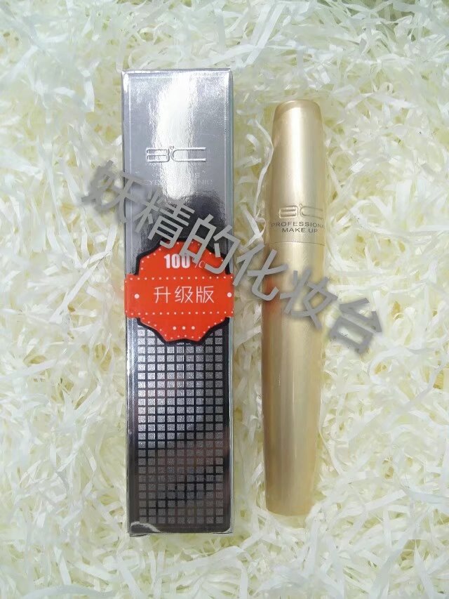 8 degree makeup dense black mascara waterproof fiber long roll - proof cabinet without faint