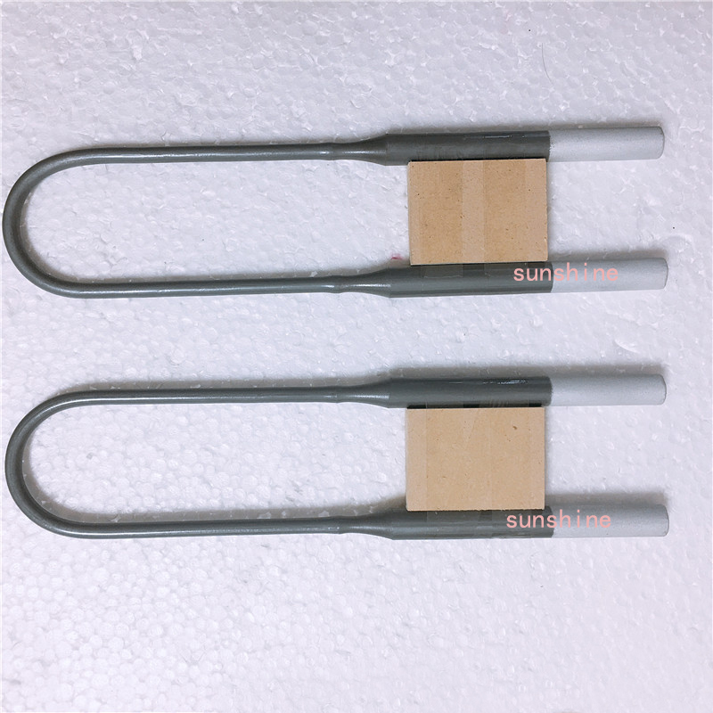 Electric heating element U-shaped MOSi2 molybdenum disilicide heater for high temperature furnace