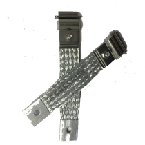 Diameter 12 24 silicon molybdenum rod chuck ceramic fixing clamp stainless steel aluminum connecting strap braided strap clamp