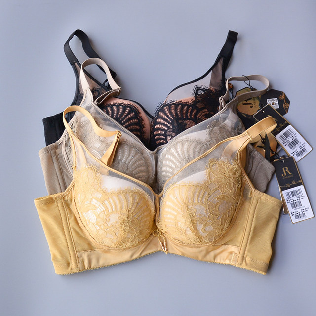 June Rose 6226 bra AB medium thick cup small breast push-up Zhen Huan cover soft steel ring adjustable push-up bra