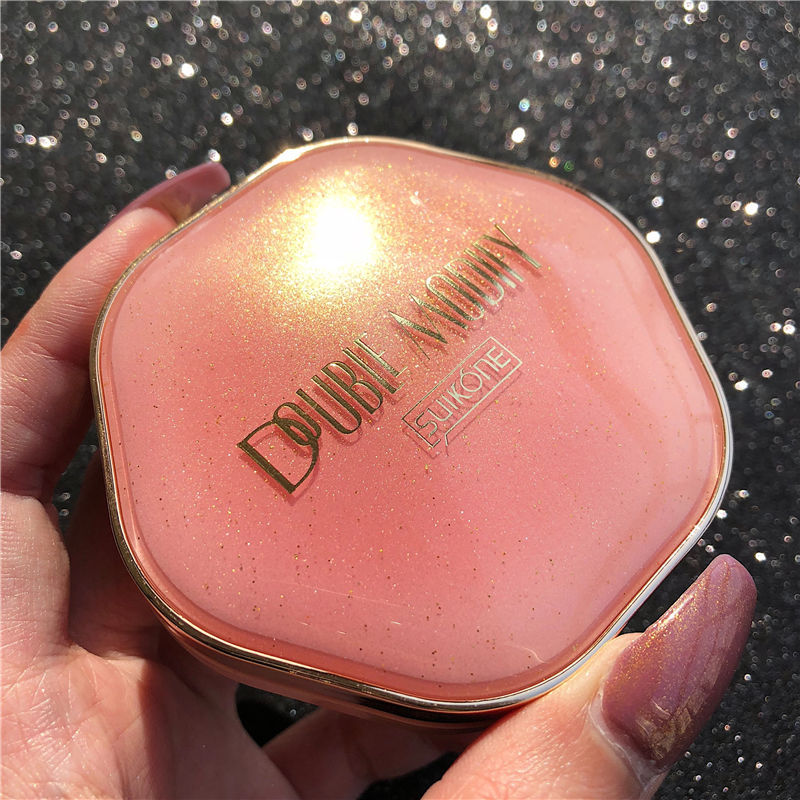 Dreamy and delicate retro stage light repair beauty lazy blush portable daily scheming makeup artist touch-up girl