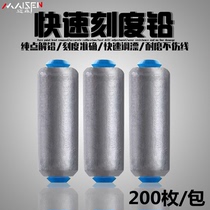 200 soft core fast lead roll competitive fishing lead sinker scale Environmental protection lead roll finished lead fishing gear supplies