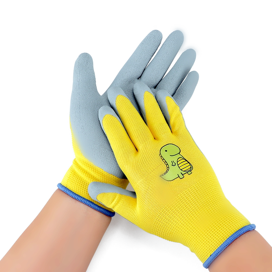 Children's gloves catch the sea special catch crab anti-bite clip waterproof outdoor pet labor picking gardening protective equipment