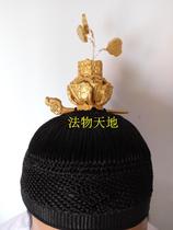 High merit hat Accessories Hat Mix Meta towels Gossip Cap Nine Liang Towel Hexagon Cap Mati Hat Wood Lotus Crown
