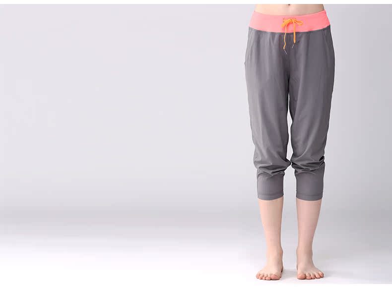 Samyama yoga quần áo thể thao của phụ nữ chạy thể dục yoga quần lỏng quần mỏng quần yoga cắt quần thảm tập yoga định tuyến