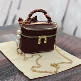 Применимый аксессуары LV Макияж мешки цепь хорошая нано модифицированная мини -сумка на плече