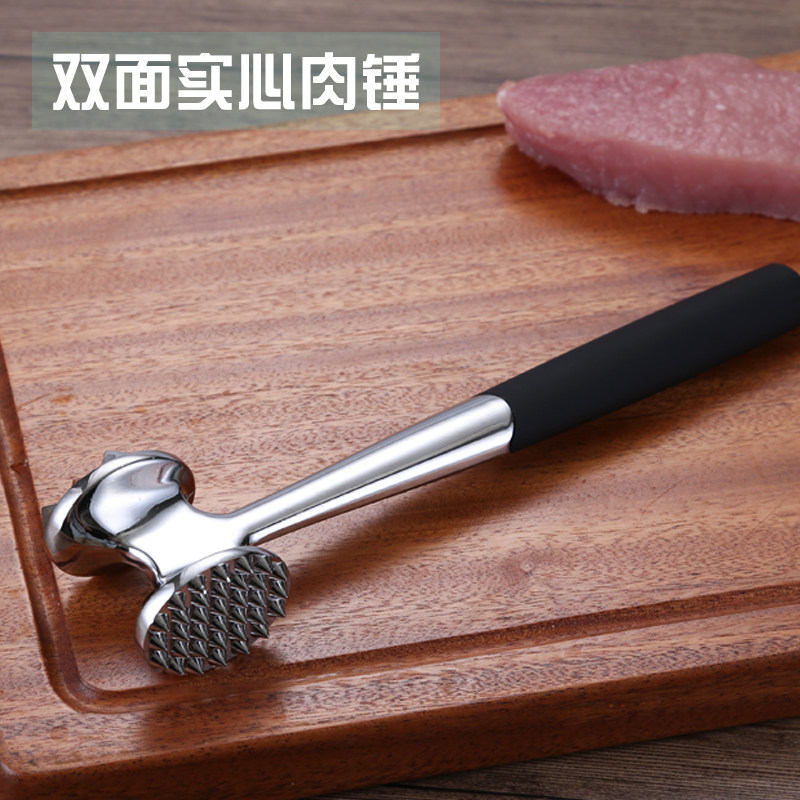 Stainless Steel Meat Hammer Stew Hammer Bull Pickaxe Hammered Meat Hammer Meat Hammer Meat Hammer Smash Meat Hammer Meat Hammer Home Knots Meat