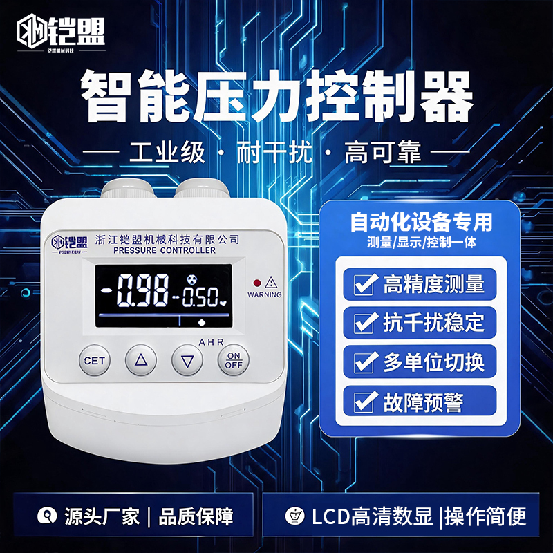 Kaimeng Intelligent Digital Display Vacuum Pressure Controller Vacuum Pump Negative Pressure Automatic Start/Stop Switch High-Precision Negative Pressure Gauge Kaimeng Intelligent Digital Display Vacuum Pressure Controller Vacuum Pump Negative Pressure Automatic Start/Stop Switch High-Precision Negative Pressure Gauge