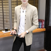 Spring 2022 new minimalist cardiovert sweater Han version sweaters chic chic early autumn jacket with lazy line clothes