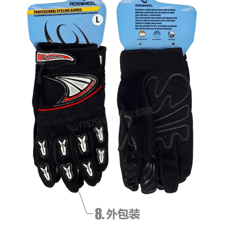 Gants de cyclisme mixte ROSWHEEL - Ref 2241711 Image 28