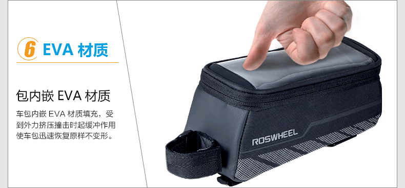 Sacoche pour vélo ROSWHEEL - Ref 2220661 Image 17