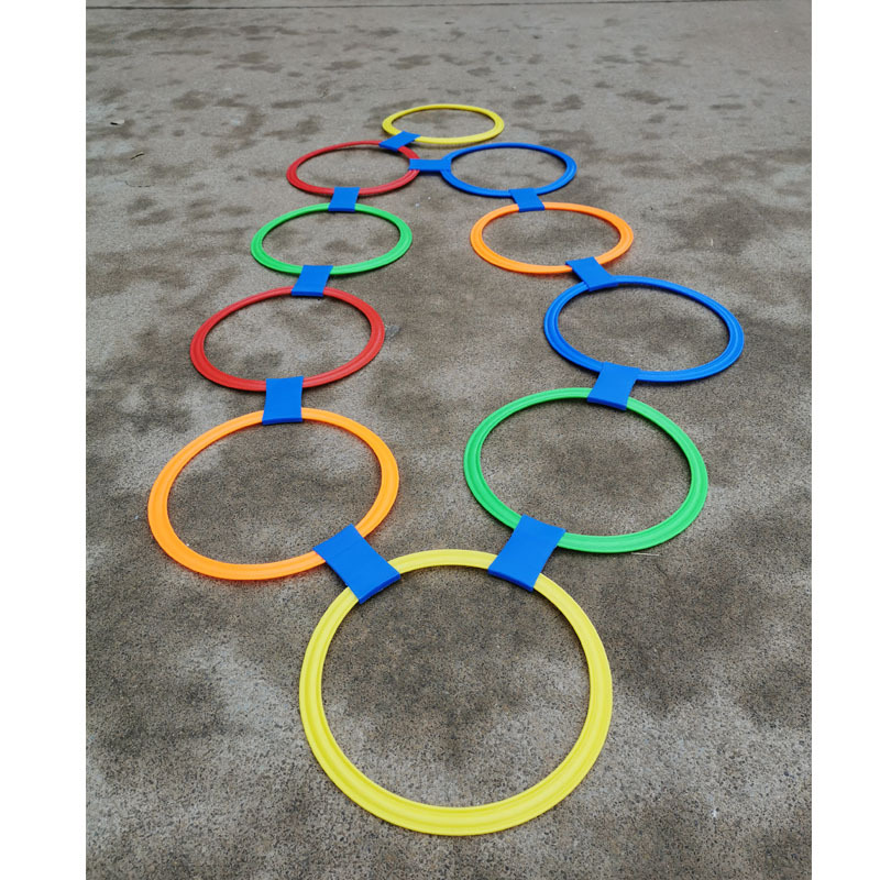 Children feel unified training jump house circle 38CM paternity game circle kindergarten sporting goods room