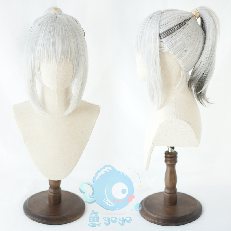 Yuyouyou Premium Material】Delta Operation Cosplay Mai Xiaowen Claw Red Skin Ink Cloud Pattern Cosplay Wig Yuyouyou Premium Material】Delta Operation Cosplay Mai Xiaowen Claw Red Skin Ink Cloud Pattern Cosplay Wig