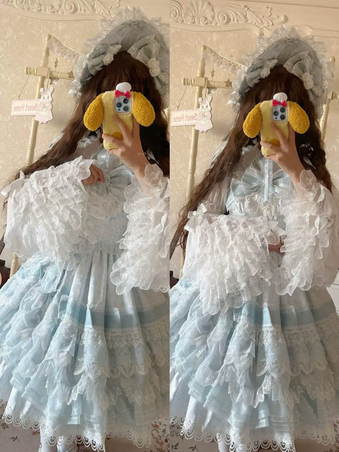 Рубашка, милое платье, стиль Лолиета