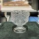 Western antique German-made heavy-duty machine-cut sunflower translucent crystal belly cup cocktail cup in stock