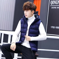 Áo vest nam cotton mùa đông mới xu hướng Hàn Quốc áo vest nam giản dị vest mỏng vest áo blazer nam