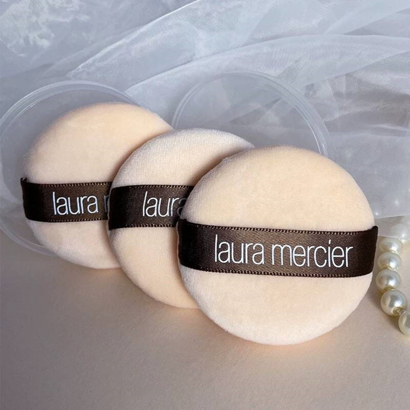 Laura Mercier Loose Powder Puff 29g Original Replacement Powder Puff Velvet Large Flocking Setting Powder