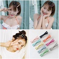 Kẹp tóc nữ trưởng thành 2018 mới thời trang mũ trùm đầu màu đỏ bangs clip nhỏ đối tượng bên clip clip phụ kiện tóc Hàn Quốc đồ cột tóc