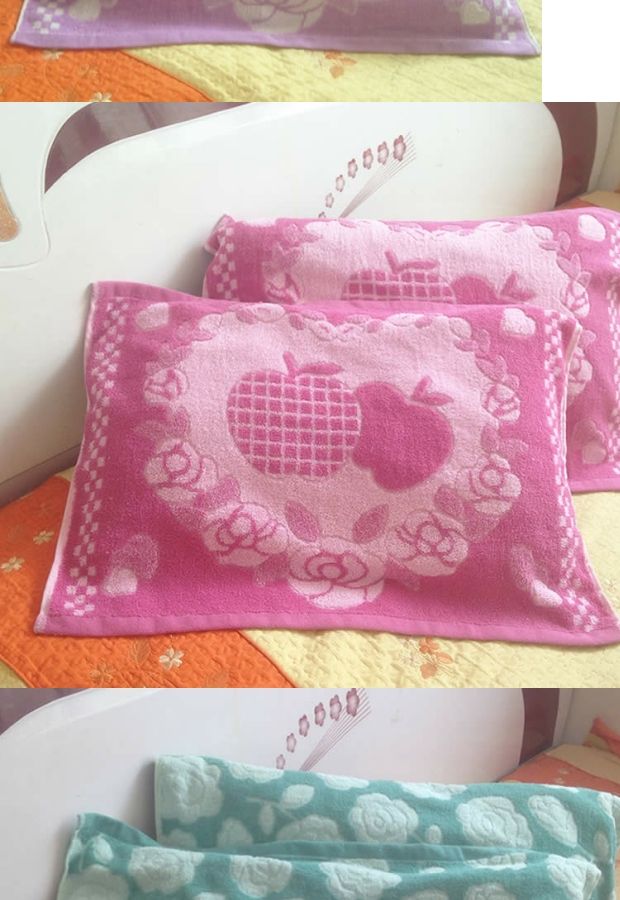 [Đặc biệt hàng ngày] gối khăn bông một cặp phim hoạt hình đám cưới dày bốn mùa trở về không trưởng thành vỏ gối nằm