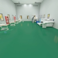 1,0 темно -зеленый один 10 квадратный метр [устойчивый к износу и водонепроницаемому предотвращению пожаров]