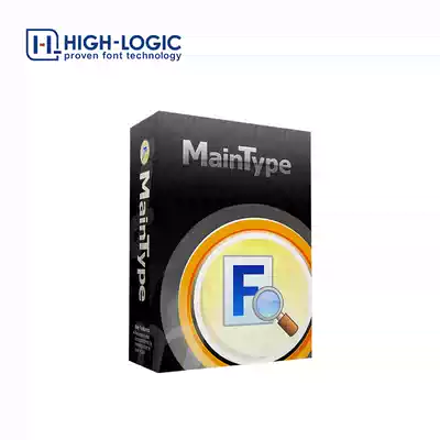 Official genuine authorized MainType 10 system font management tool software