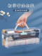 Brush calligraphy special set for beginners brush calligraphy, soft pen calligraphy, primary school students water writing cloth, study, four treasures, ink, paper and inkstone, full set of medium-sized wolf hair, portable calligraphy storage tools