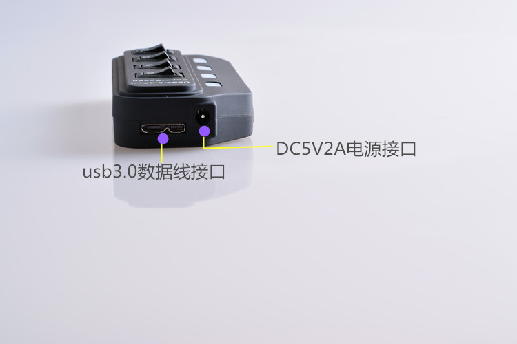 Máy tính USB3.0HUB tốc độ cao Bộ mở rộng đa dòng USB một cho bốn cổng 7 cổng với bộ chia công tắc nguồn - USB Aaccessories đèn cắm usb