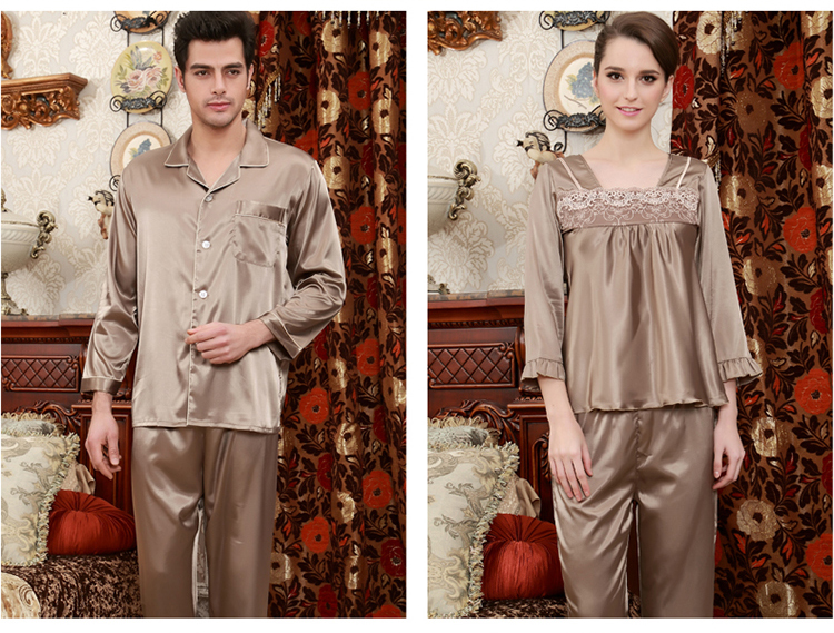 Pyjama mixte OTHER   en Soie à manches longues - Ref 3005618 Image 18