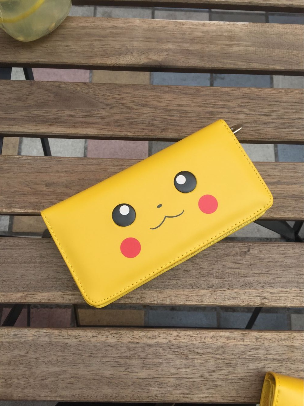 Ví học sinh tiểu học và trung học hoạt hình ngắn ví nam và nữ anime trẻ em dễ thương Pikachu ví ví ví da cá sấu