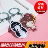 Акриловый брелок, фотография, мультяшный аксессуар на рюкзак, двусторонная подвеска, делается под заказ