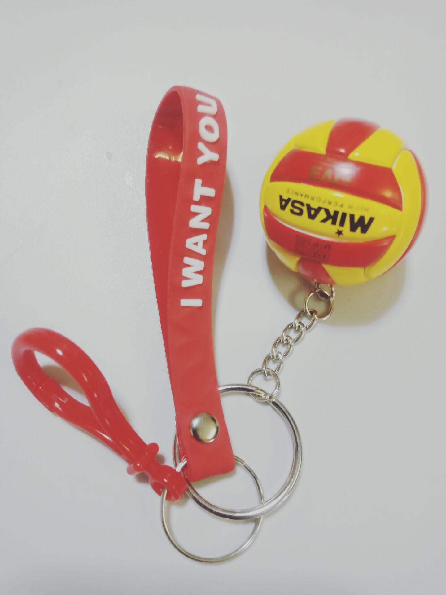 New Style Silicone Pendant Volleyball Key Button Small Ornament World Cup With Ball Souvenir Contest Prizes-Taobao